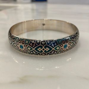 Brighton bangle with blue stones. Great gift for your special lady!